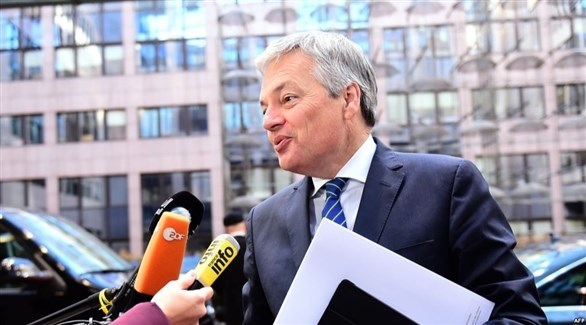 وزير الخارجية البلجيكي ديديه ريندر (أرشيف)