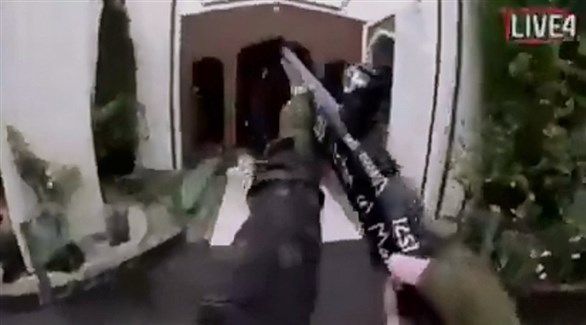 لقطة من فيديو الهجوم الإرهابي 