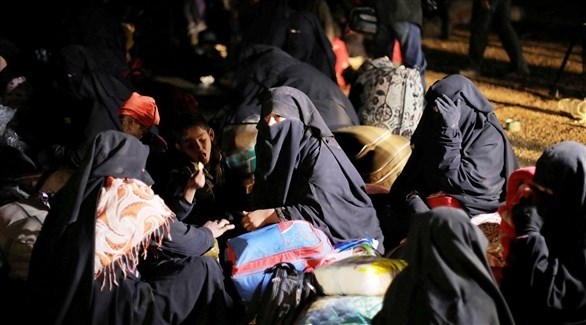 سيدات خرجن من معقل داعش في الباغوز بسوريا (أرشيف)