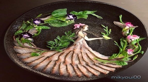 وجبة بحرية فنية من تصميم "ميوكي" (أوديتي سنترال)