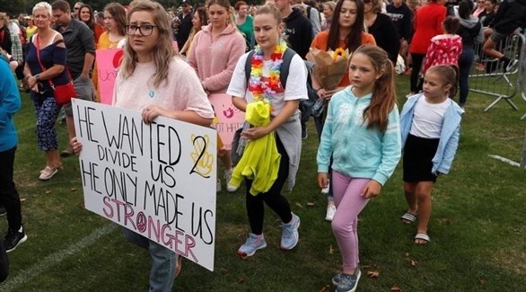 "مسيرة من أجل الحب" في كرايستشيرش تكريماًً لضحايا هجوم نيوزيلندا(رويترز)