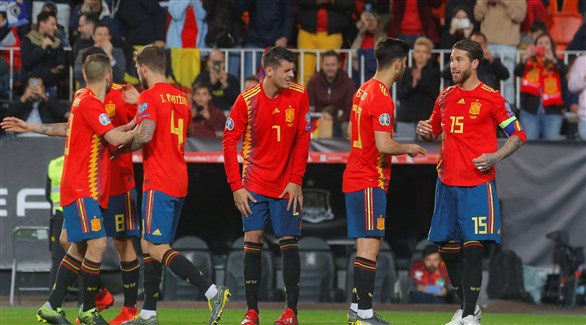 منتخب إسبانيا (رويترز)