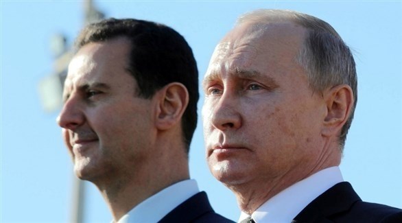الرئيسان الروسي فلاديمير بوتين والسوري بشار الأسد (أرشيف)