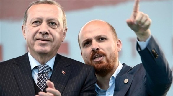 الرئيس التركي أردوغان ونجله بلال (أرشيف)