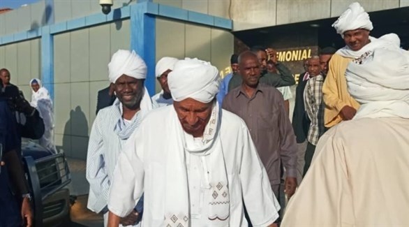 زعيم حزب الأمة السوداني الصادق المهدي (أرشيف)