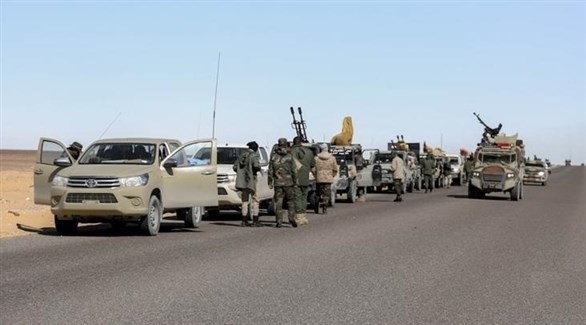 قافلة للجيش الوطني الليبي (أرشيف)
