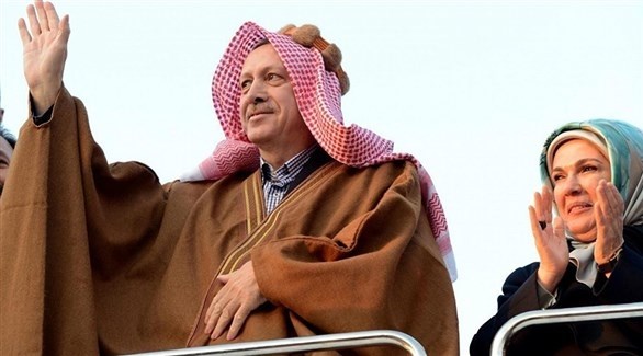الرئيس التركي رجب طيب أردوغان وزوجته أمينة.(أرشيف)