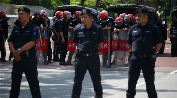 عناصر من الشرطة الماليزية (أرشيف)