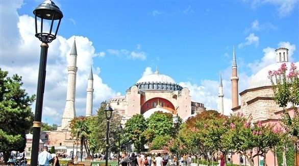 مسجد آيا صوفيا في اسطنبول (أرشيف)
