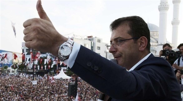 مرشح المعارضة التركية لرئاسة بلدية إسطنبول أكرم إمام أوغلو (أرشيف)