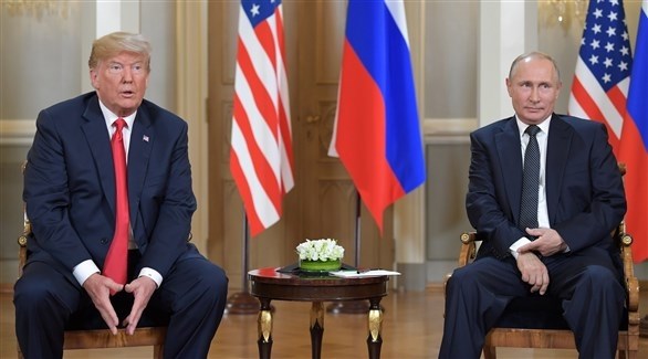 الرئيس الروسي فلاديمير بوتين ونظيره الأمريكي دونالد ترامب (أرشيف)