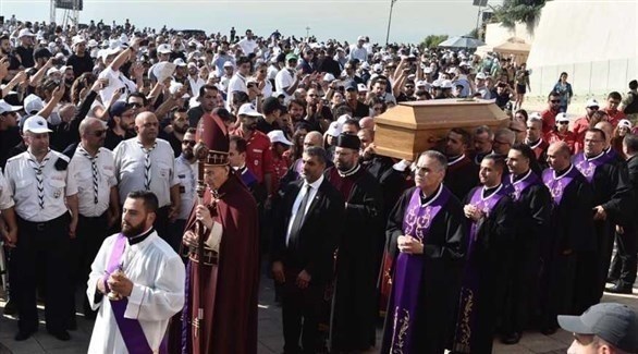 جنازة البطريرك الماروني السابق الكاردينال مارنصر الله بطرس صفير (أرشيف)