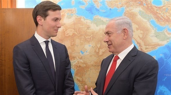 رئيس الوزراء الإسرائيلي بنيامين نتانياهو وصهر الرئيس الأمريكي جاريد كوشنر مهندس صفقة القرن(أرشيف)