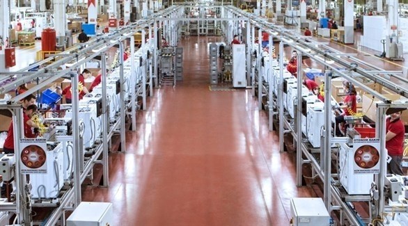 مصنع آلات غسيل في تركيا (أرشيف)