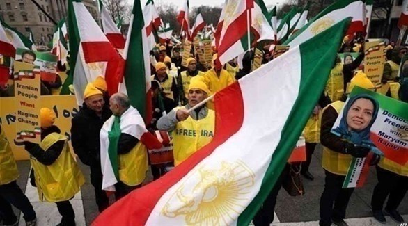 مظاهرات للمعارضة الإيرانية (أرشيف)