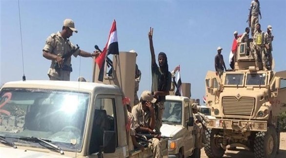 قوات من الجيش الوطني اليمني في نعز (أرشيف)