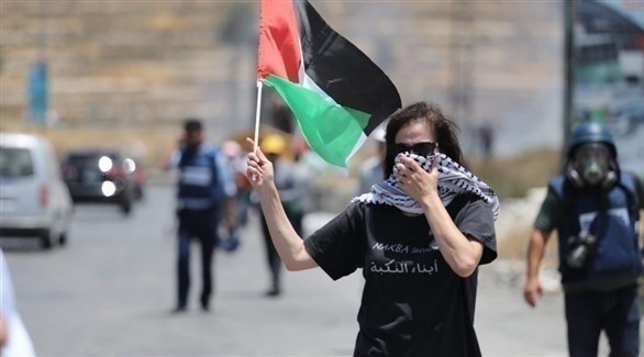 متظاهرة فلسطينية في الضفة الغربية (24)