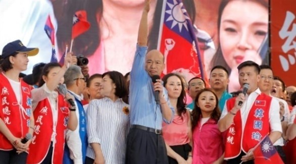 مرشح المعارضة في تايوان للانتخابات الرئاسية هان كو يون (أرشيف)