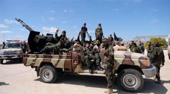 جنود من الجيش الليبي في طرابلس (أرشيف)