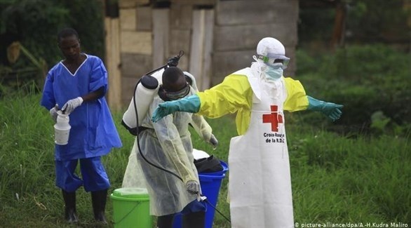 مسعفون في الكونغو لمجابهة إيبولا (أرشيف)  