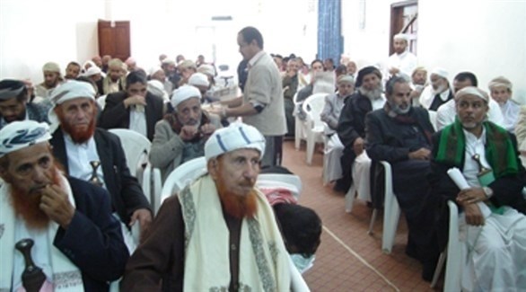 اجتماع في مقر حزب التجمع اليمني للإصلاح (أرشيف)