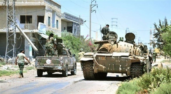 قوات من الجيش السوري النظامي (أرشيف)