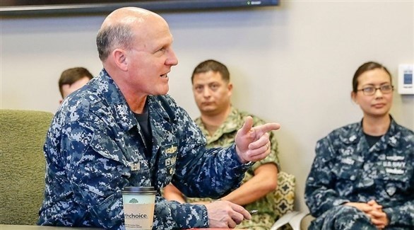 رئيس العمليات البحرية الأمريكي الجديد مايكل غيلداي (أرشيف)