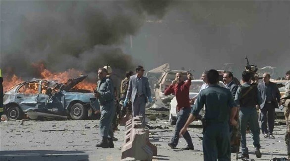 انفجار سابق لسيارة مفخخة في أفغانستان (أرشيف)