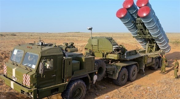 منصة صواريخ أس-400 الروسية.(أرشيف)