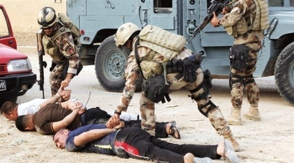 قوات عراقية تعتقل عدداً من عناصر داعش الإرهابي (أرشيف)