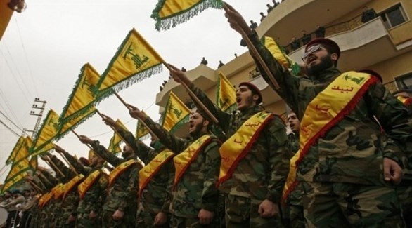 مقاتلون من حزب الله في عرض عسكري (أرشيف)