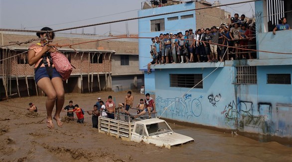 الفيضانات في بيرو 2017/3/17