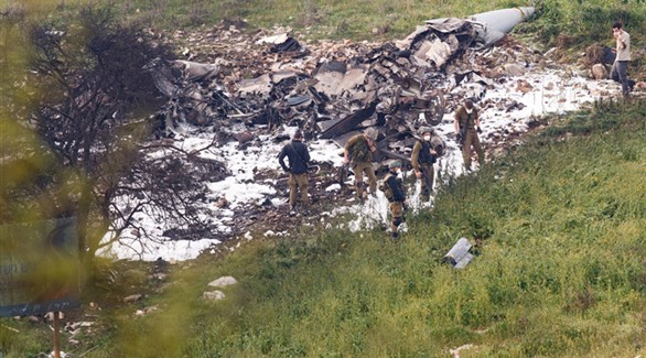 تحطم طائرة "إف-16" الإسرائيلية في تصعيد مع إيران