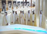  بالفيديو: حكام الإمارات خلال جولة افتتاح متحف الاتحاد 
