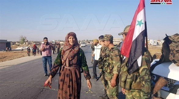 جنود سوريون في ريف الحسكة (سانا)