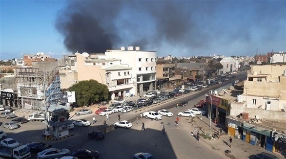 قصف سابق في ليبيا (أرشيف)