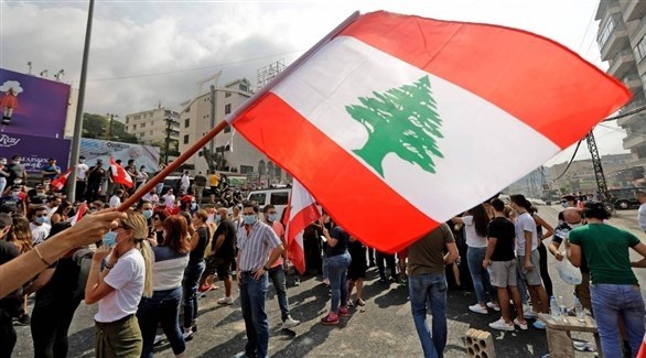 لبنانيون يتظاهرون اليوم (تويتر)