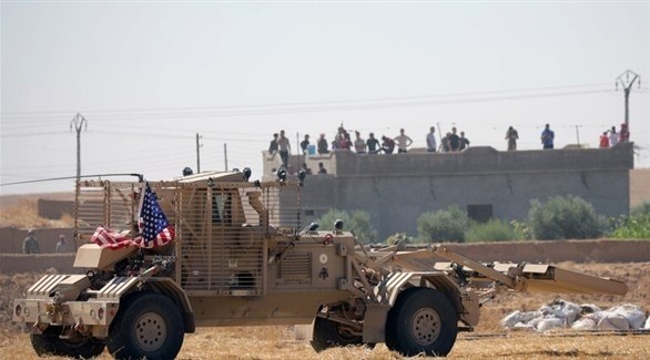 مدرعة تابعة للقوات الأمريكية في سوريا (أرشيف)