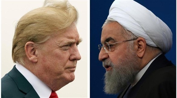الرئيسان الأمريكي دونالد ترامب والإيراني حسن روحاني.(أرشيف)