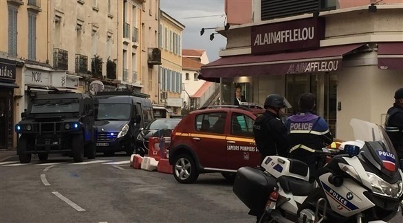 الشرطة الفرنسية تطوق شارع متحف سان رافائيل (فار ماتان) 