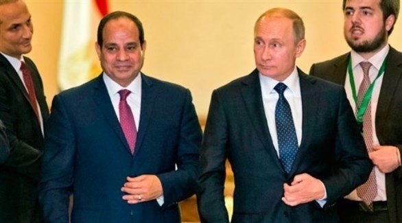 الرئيسان الروسي فلاديمير بوتين والمصري عبد الفتاح السيسي (أرشيف)