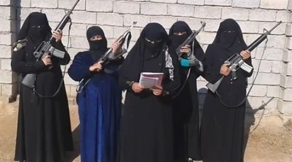 نساء داعش (أرشيفية)