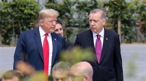 الرئيسان الأمريكي دونالد ترامب والتركي رجيب طيب أردوغان (رويترز)