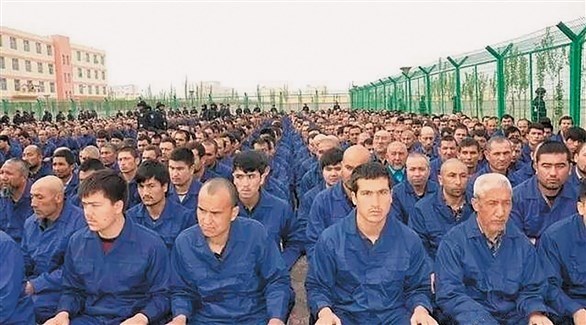 أحد معسكرات احتجاز الأويغور في الصين (أرشيف)