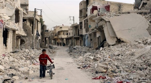الدمار وسط سوريا (أرشيف)