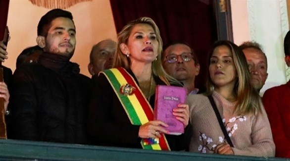 رئيسة بوليفيا المؤقتة جانين أنيز (أرشيف)