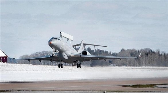 طائرة G 6000-SRSS للإنذار المبكر من ساب السويدية (أرشيف)