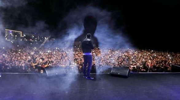حمادة هلال يتألق في حفل غنائي ببورسعيد (المصدر)
