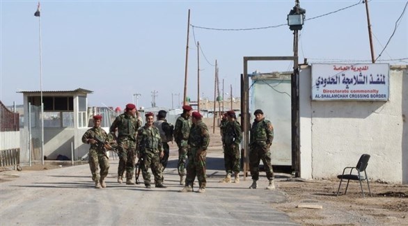 قوات الأمن العراقية عند حدود سوريا (أرشيف)