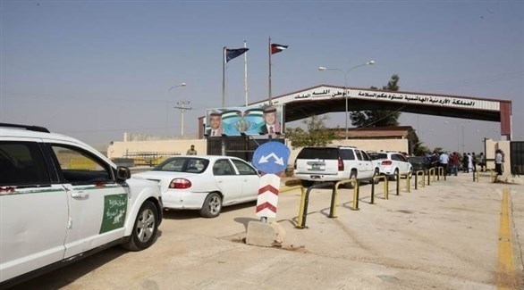 سيارات على الحدود بين سوريا والأردن (أرشيف)